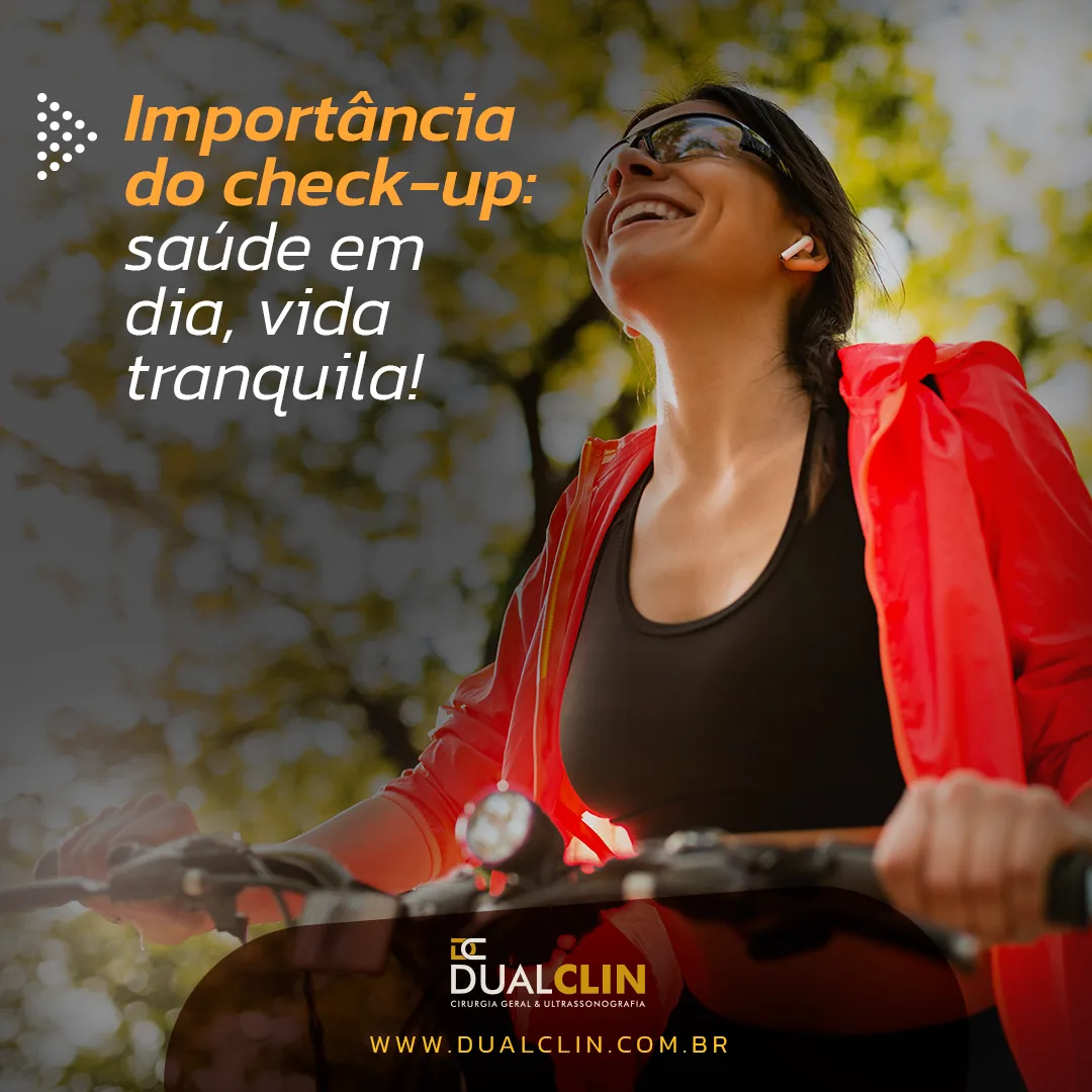 Peça da DualClin sobre importância do check-up