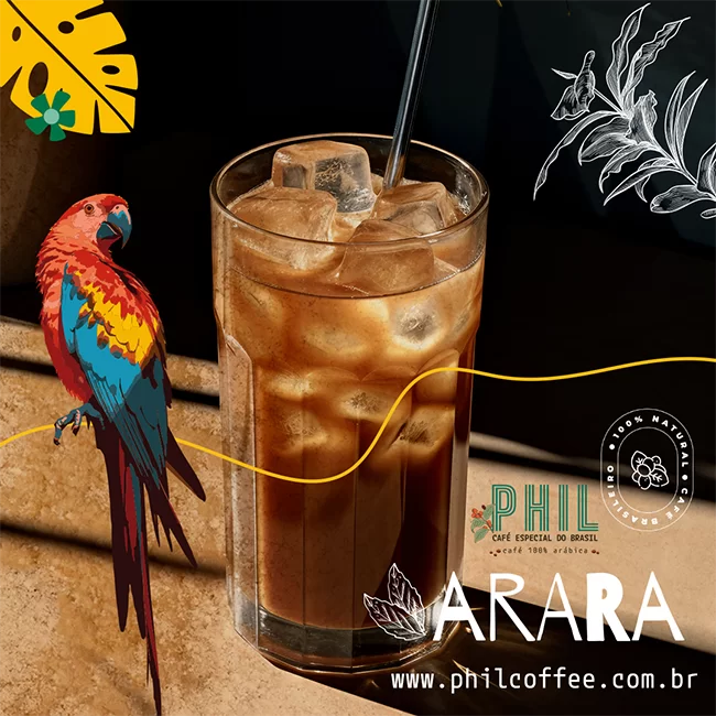 Projeto Phil Coffee desenvolvido pela Agência Leão